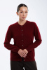 Кардиган жен 08478 (08179) каш Munkh (M-46, 46 бордовый)