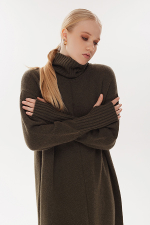 Платье 13167 каш Мунх КХ (M-46, 740 хаки)