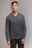 Пуловер муж KM070419E (720067WE (718018)) гоби (S-44, 147 темно-серый)