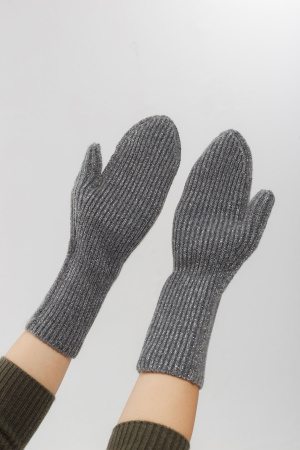 Варежки КW190492 гоби (F, 74/люрекс)