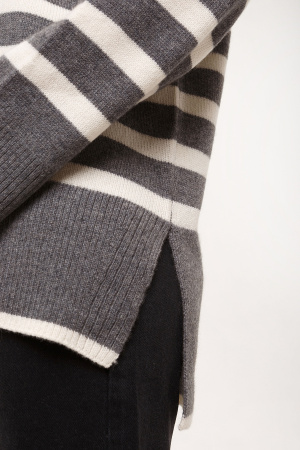 Свитер жен 12187 каш Мунх КХ (L-48, 74/01 сер*бел)