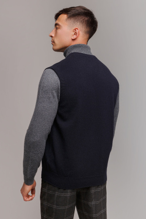 Жилет муж КМ030189 (316003 ((320036)) гоби (S-44, 80 черно-синий)