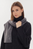 Шарф 16-23-210-ОС Гоеол (160*22, 74 темно-серый)