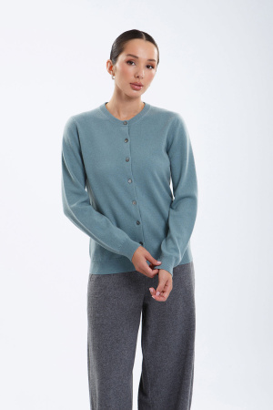 Кардиган жен 08478 (08179) каш Munkh (M-46, 1382 мятный)