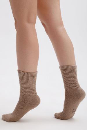 Носки 70% шерсть ТОД (37-39, коричневый)