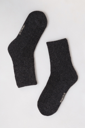Носки 70% шерсть ТОД (34-36, графитовый)