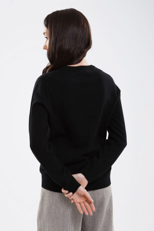 Кардиган жен KW021011 гоби (M-46, 1481 черн)