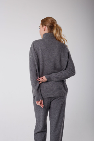 Свитер жен 12159 каш Мунх (M-46, 74 серый)