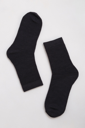 Носки 70% шерсть   (44-46, черный)