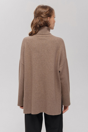 Свитер жен 12187 каш Мунх КХ (L-48, 57 коричневый)