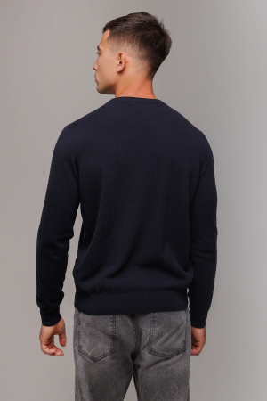 Джемпер муж КМ040800 (420169WE (416014)) гоби (L-48, 80 черно-синий)