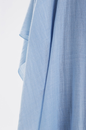 Шаль WA200001 (2АТ2112001А02500 (4112ch130)) Гоби (200*65, 520 голубой)