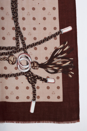 Палантин 221-0220-001 Хан Богд (200*98, 57/6900 кор/тем.кор)