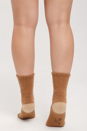 Носки 70% шерсть ТОД (34-36, рыж*беж)