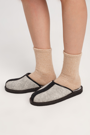 Тапочки войлочные без пятки Bogts (36-37, серый)