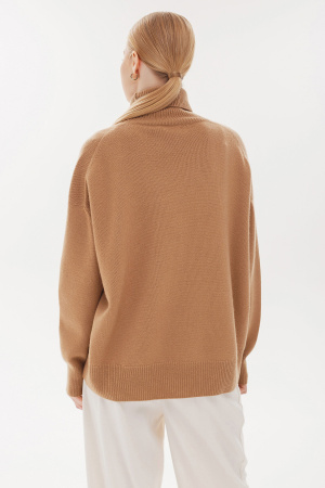 Свитер жен 12159 каш Мунх (XL-50, 1327 песочный)