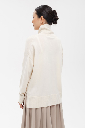 Свитер жен 12156 мунх (M-46, 997 кремовый)