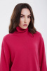 Свитер жен 12180 каш Munkh (2XL-52, 1717 малиново-красный)