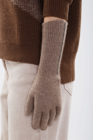 Перчатки 31131 кашемир мунх КХ (F, 57 коричневый)