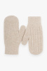 Варежки 30120 каш мунх КХ (F, 02 бежев)