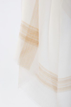 Шаль WA200312 Гоби (200*90, 0755/0064 бел*кор*сер)