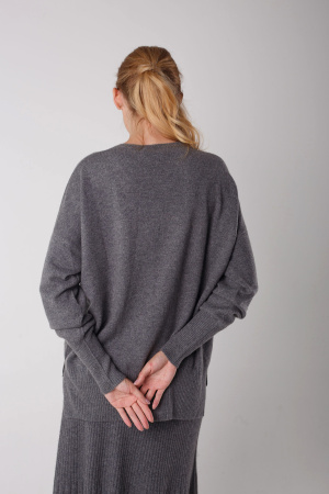 Джемпер жен 01166 каш Munkh (2XL-52, 74 серый)