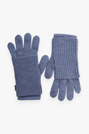 Перчатки+митенки КW190389 гоби (F, 1402 голубо-синий)