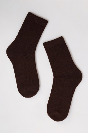 Носки 70% шерсть   (35-37, шоколадный)