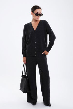 Кардиган жен 08397 каш мунх (2XL-52, 75 графитовый)