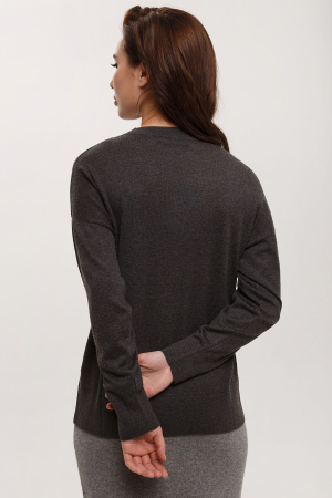 Пуловер жен 02080 шелк-каш Мунх (XL-50, 419 граф)