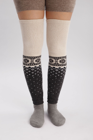 Гетры 70% шерсть ТОД (F, в ассортименте)