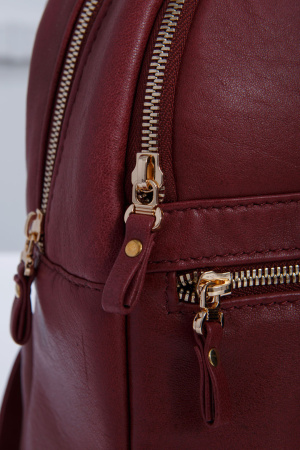 Рюкзак кожанный WBK2505 MARIS (F, Пурпурный)